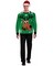 Adults Mens Goofy Reindeer Face Ugly Christmas Sweater Party Sweatshirt